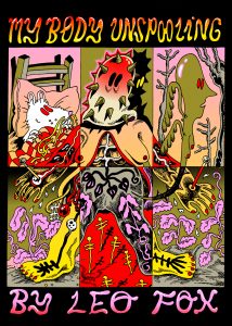 Cover of My Body Unspooling by Leo Fox.