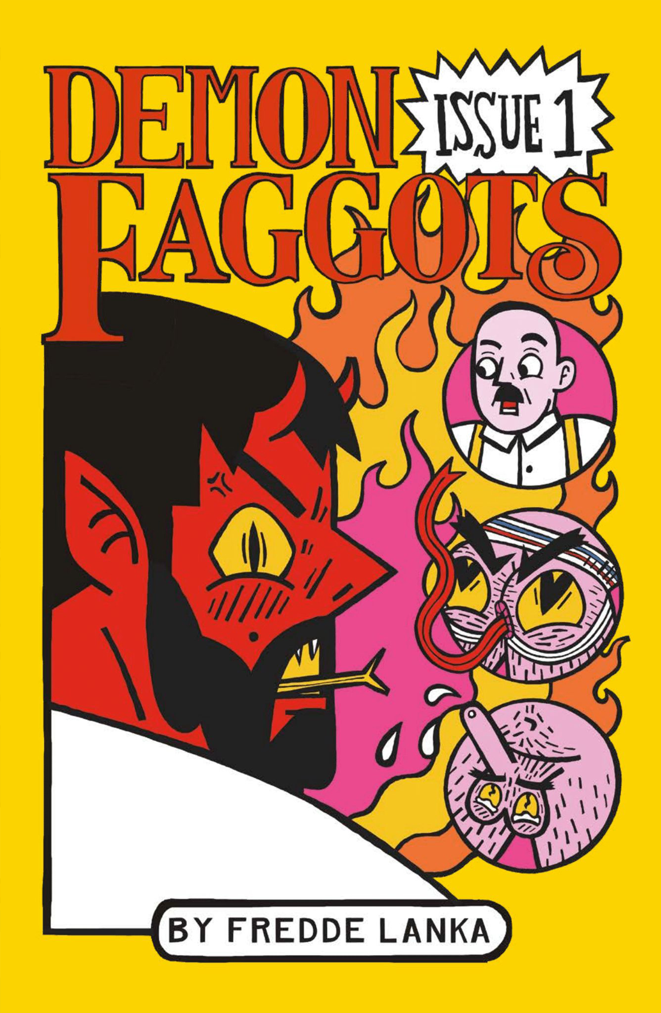Cover of Demon Faggots 1 by Fredde Lanka.