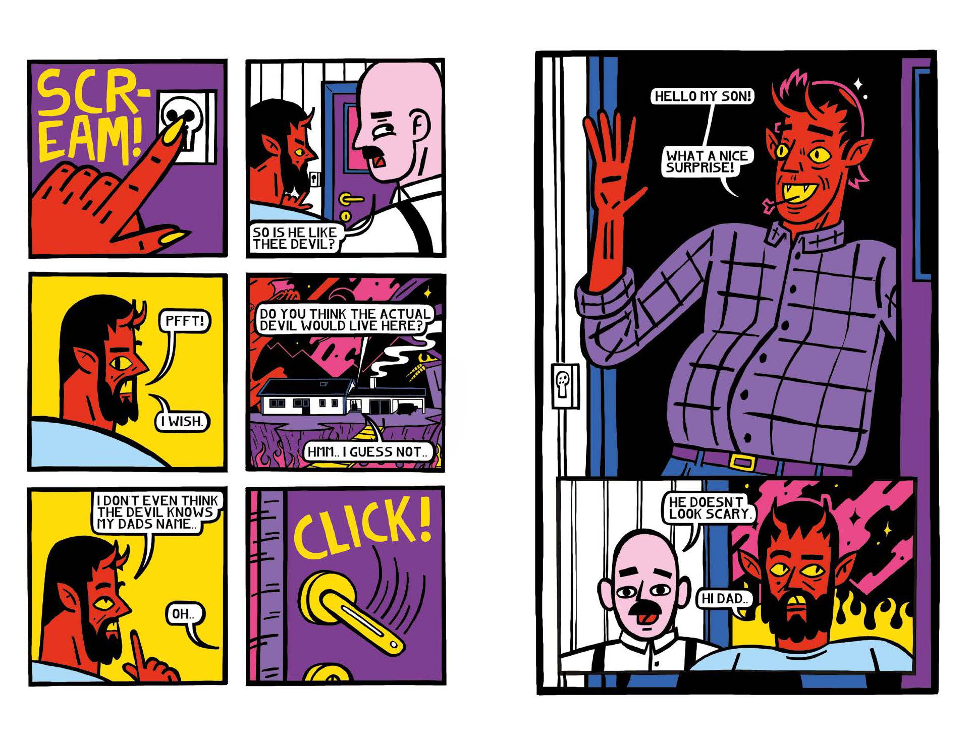 Cover of Demon Faggots 1 by Fredde Lanka.