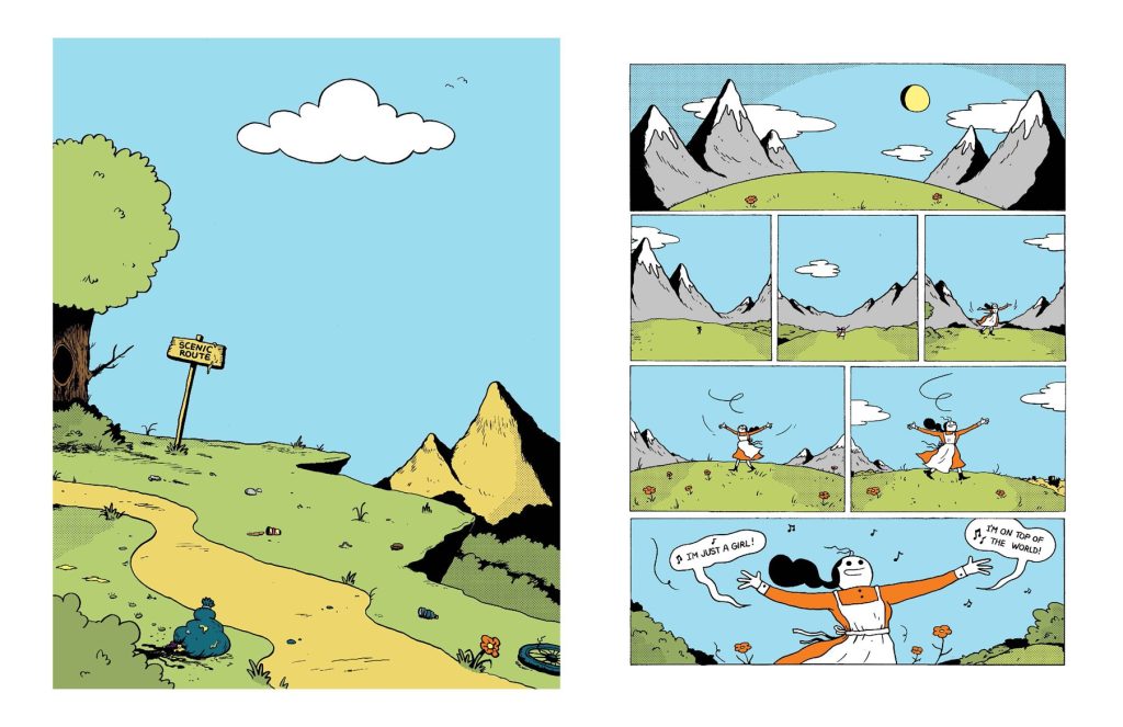 Interior page of Fungirl Forever