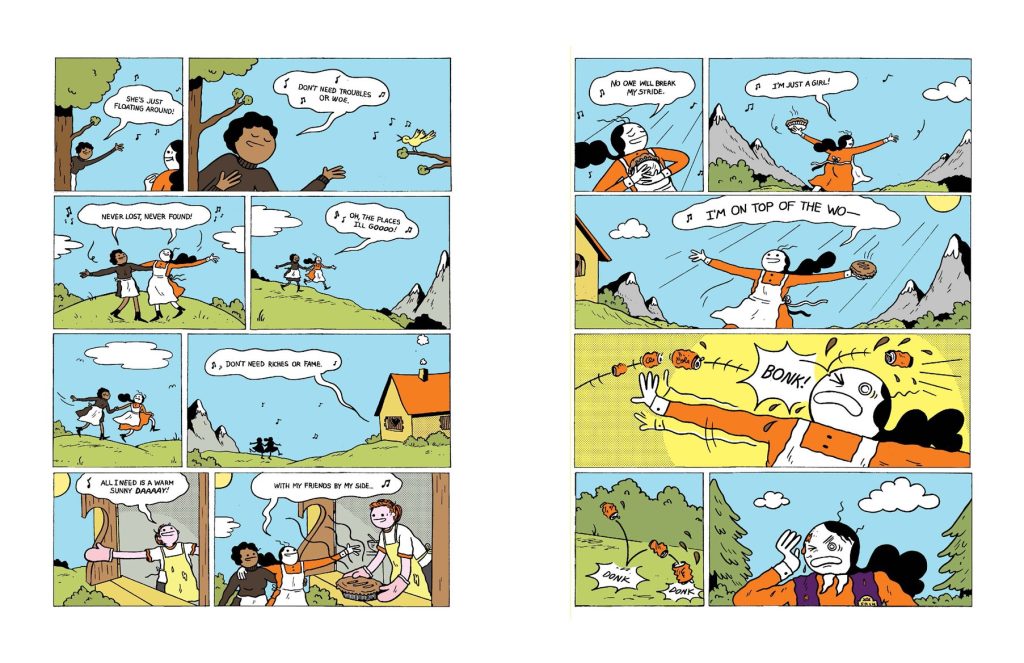 Interior page of Fungirl Forever