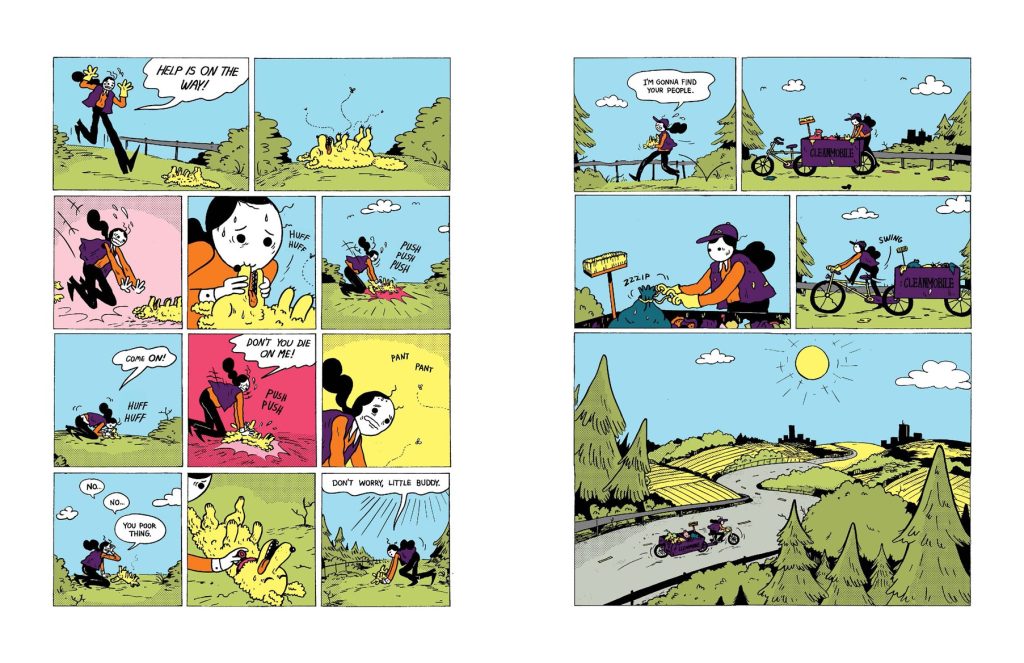 Interior page of Fungirl Forever